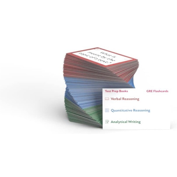 Test Prep Books GRE Prep Study Flashcards And Practice Test Questions New NIB - Picture 2 of 5
